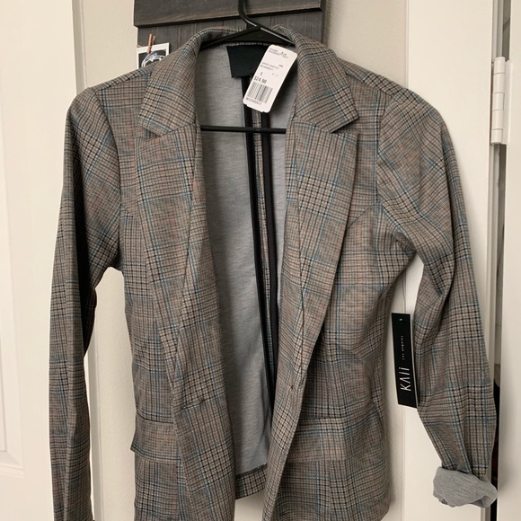 Blazer/jacket plaid blazer - Picture 2 of 2